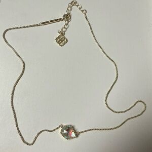 Kendra Scott Dichroic Glass Tess Pendant Necklace